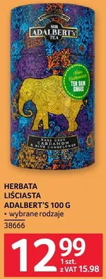 Herbata liściasta Adalbert's 100 g promocja w Selgros