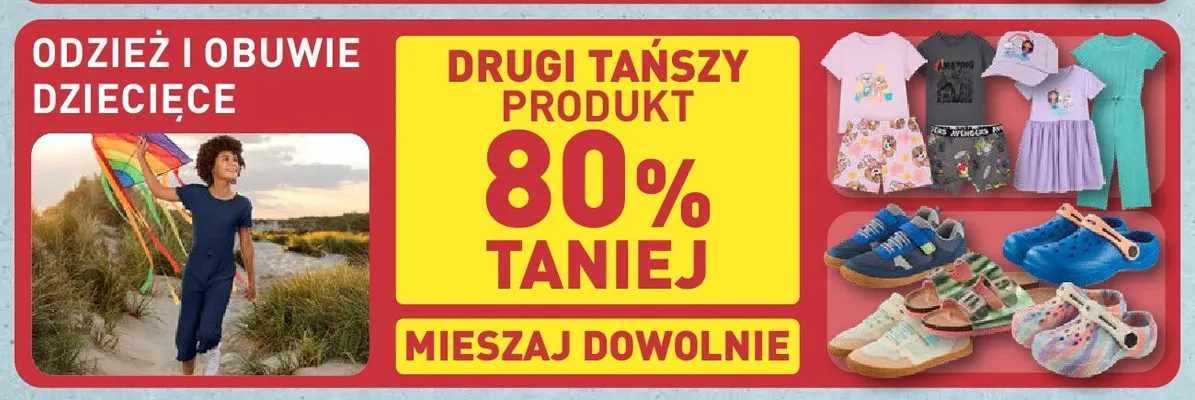 Sandały dziecięce promocja w Aldi