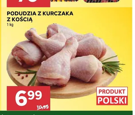 Podudzia z kurczaka z kością promocja w Stokrotka