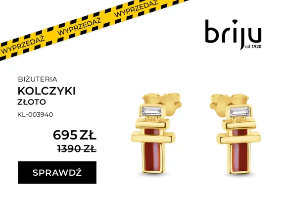 Zawieszka złoto, diament promocja w Briju