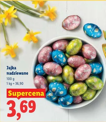 Jajka nadziewane promocja w Lidl