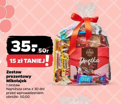 Zestaw prezentowy Mikołajek promocja w Netto