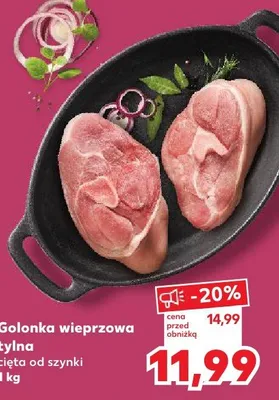 Golonka wieprzowa tylna tyka od szynki promocja w Kaufland