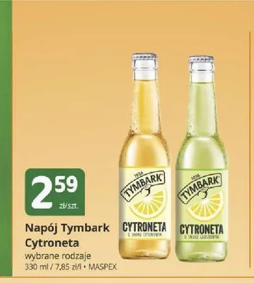 Napój Tymbark Cytroneta o smaku cytrynowym promocja w Marketvita