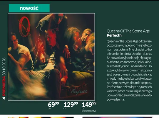 Płyta CD Queens Of The Stone Age Perfecth promocja w Empik