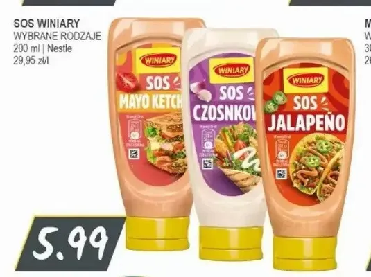 Sos Jalapeno Winiary promocja w Słoneczko