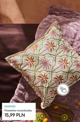 Poszewka na poduszkę Sinsay Home promocja w Sinsay