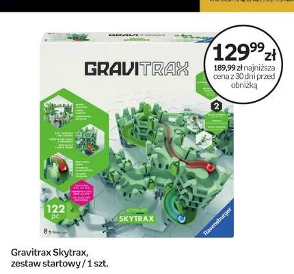 Zabawka Gravitrax Skytrax zestaw startowy promocja w Empik