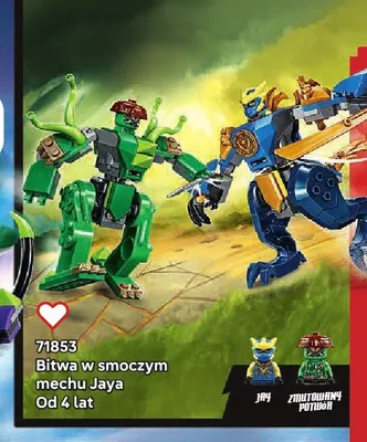 Klocki LEGO Ninjago 71853 Bitwa w smoczym mechu Jaya promocja w LEGO