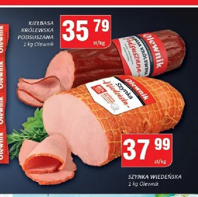 Kiełbasa Królewska Podsuszana Olewnik promocja w Chorten