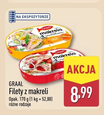 Filety z makreli Graal promocja w Aldi