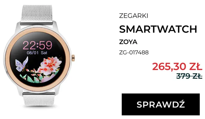Smartwatch ZOYA ZG-017488 promocja w Dzień Dziecka