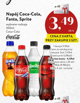 Napój gazowany Fanta Orange promocja w Market Point