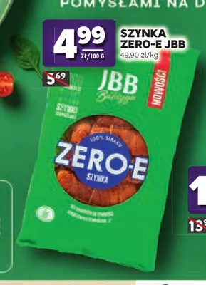 Szynka Zero-E JBB promocja w Stokrotka