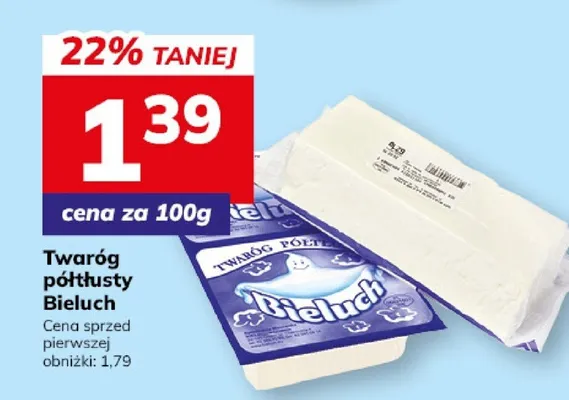 Twaróg półtłusty promocja w Hitpol