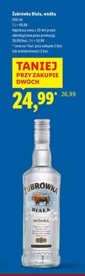 Wódka Biała promocja w Lidl