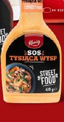 Sos Tysiąca Wysp Street Food Kanig promocja w Lidl