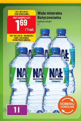 Woda mineralna Nałęczowianka promocja w POLOmarket