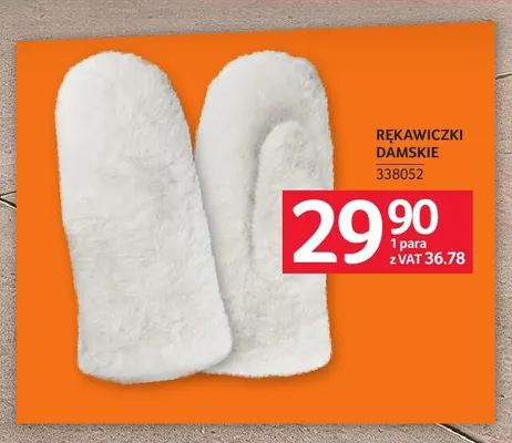 Rękawiczki damskie promocja w Selgros
