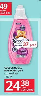 Żel do prania Coccolino promocja w Selgros