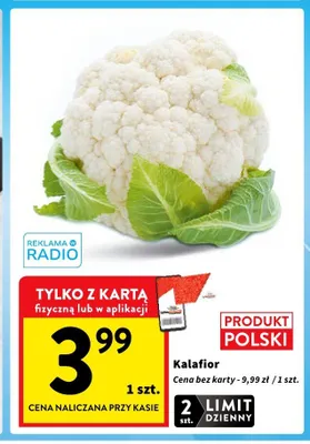Kalafior promocja w Intermarche
