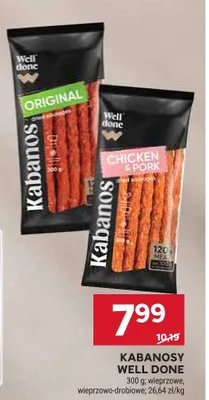Kabanosy węgierskie pikantne promocja w Stokrotka