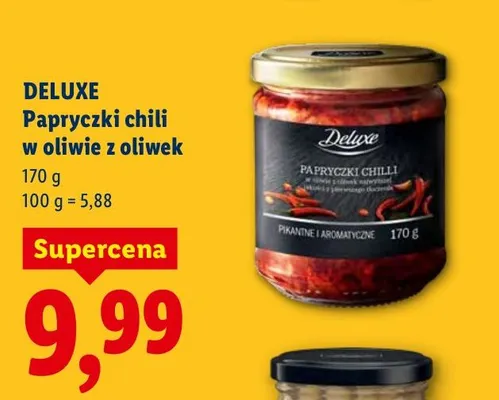 Papryczki chili w oliwie z oliwek promocja w Lidl