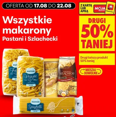 Makarony Pastani i Szlachecki promocja w Biedronka