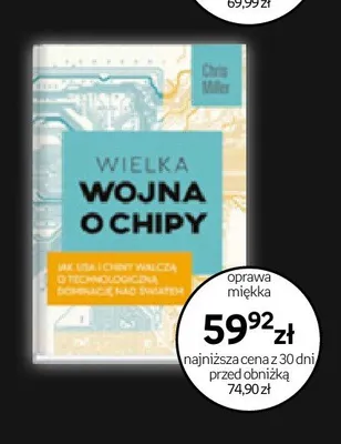 Książka Wielka wojna o chipy oprawa miękka promocja w Empik
