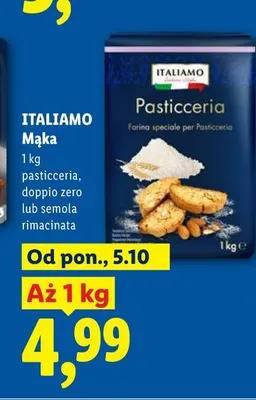Mąka doppio zero Italiamo promocja w Lidl