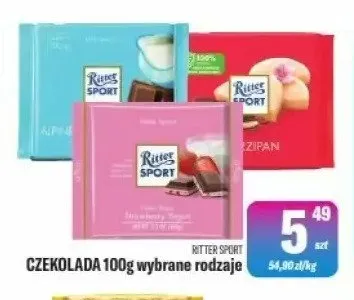 Czekolada Ritter Sport promocja w Tomi Markt