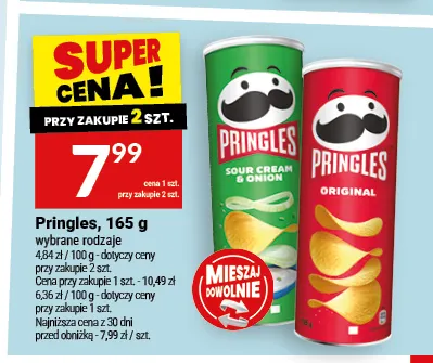 Pringles Sour Cream & Onion promocja w Twój Market