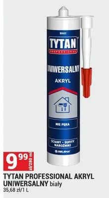 Akryl TYTAN PROFESSIONAL AKRYL UNIWERSALNY biały promocja w Merkury Market
