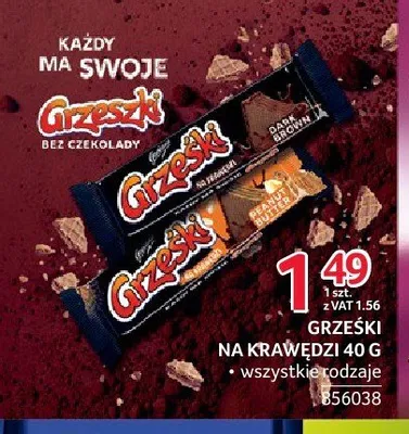 Wafel Grześki na krawędzi promocja w Selgros