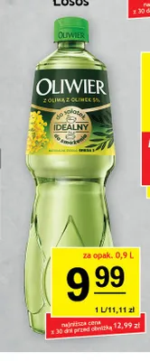 Olej rzepakowy z oliwą z oliwek Oliwier promocja w Gram Market