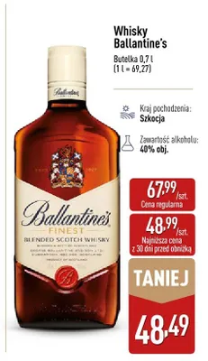 Whisky promocja w Aldi
