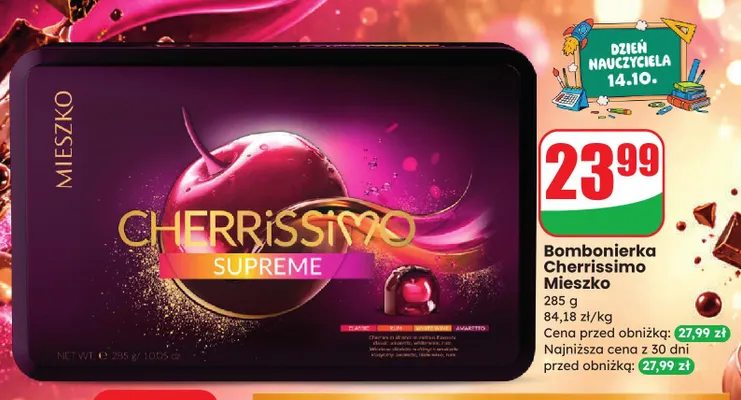 Bombonierka Cherrissimo Mieszko promocja w Dino