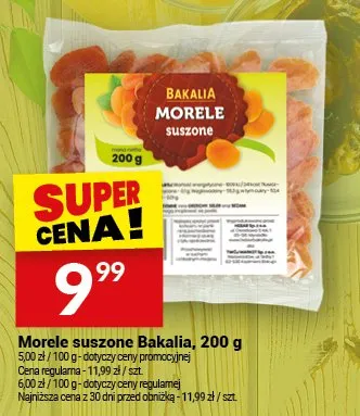 Morele suszone promocja w Twój Market
