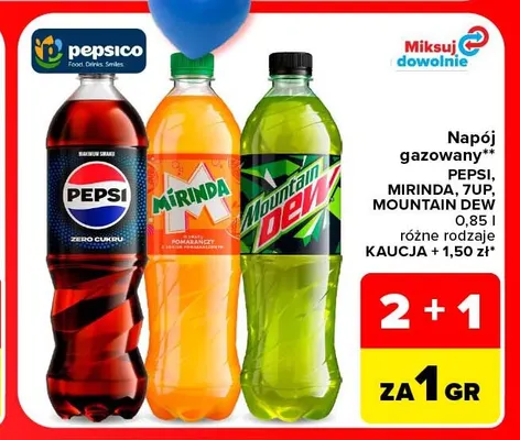 Napój gazowany Mirinda promocja w Carrefour