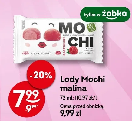 Lody malina promocja w Żabka