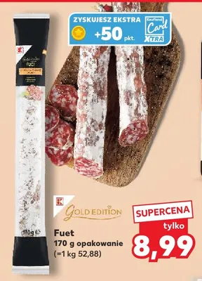 Fuet K-Gold Edition promocja w Kaufland