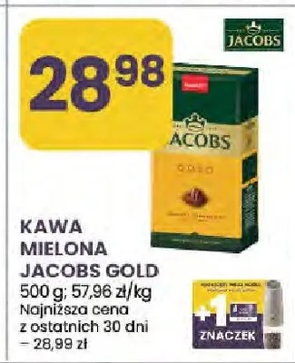 Kawa Mielona Jacobs Gold promocja w Stokrotka