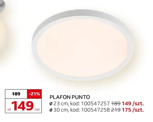Plafon Punto 30 cm Markslöjd promocja w Komfort