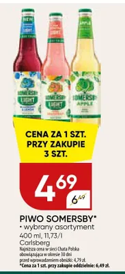 Piwo Somersby promocja w Chata Polska