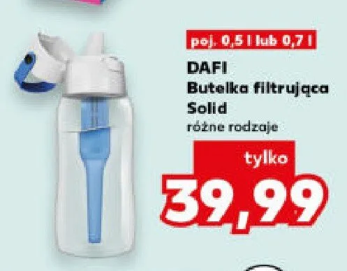 Butelka filtrująca Solid różne rodzaje Dafi promocja w Kaufland