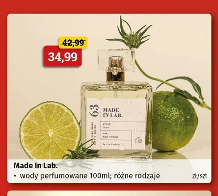 Woda perfumowana Made In Lab. promocja w Drogeria Kosmyk