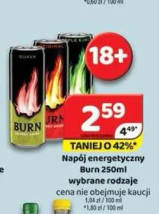 Napój energetyczny Burn promocja w Delfin