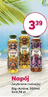 Napój Big-Active promocja w Bliski