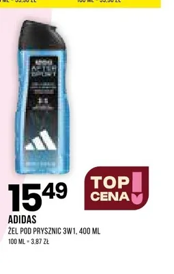 Żel pod prysznic 3w1 Adidas promocja w Drogerie Natura