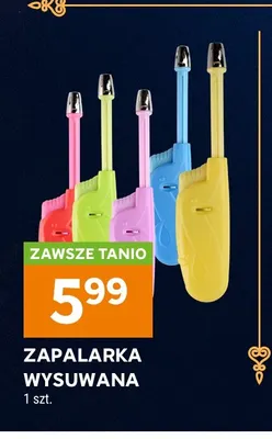Zapalarka wysuwana promocja w Stokrotka